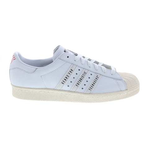 Superstar 80S Human FY0730 Mens White Lifestyle Sneakers S - Ruze Shoes