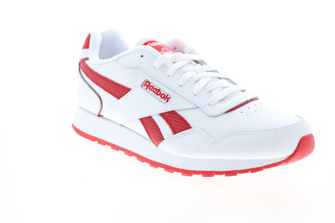 Reebok Classic Harman Run FZ0471 Mens White Leather Lifestyle Sneakers Shoes