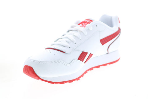 Reebok Classic Harman Run FZ0471 Mens White Leather Lifestyle Sneakers Shoes