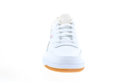 Reebok Club MEMT FZ0807 Mens White Leather Lace Up Lifestyle Sneakers Shoes 