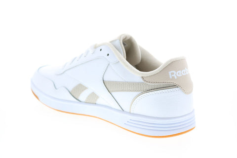 Reebok Club MEMT FZ0807 Mens White Leather Lace Up Lifestyle Sneakers Shoes 