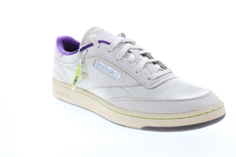 Reebok Club C 85 MU Minions FZ1914 Mens Beige Collaboration & Limited Sneakers Shoes