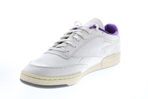 Reebok Club C 85 MU Minions FZ1914 Mens Beige Collaboration & Limited Sneakers Shoes