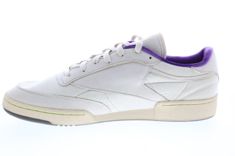 Reebok Club C 85 MU Minions FZ1914 Mens Beige Collaboration & Limited Sneakers Shoes