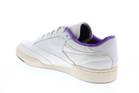 Reebok Club C 85 MU Minions FZ1914 Mens Beige Collaboration & Limited Sneakers Shoes