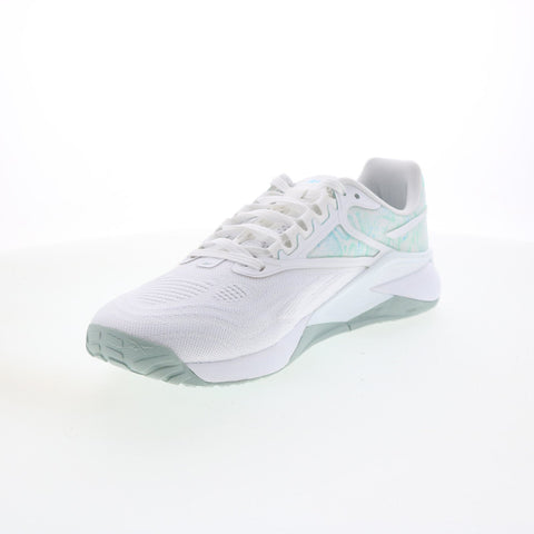 Reebok Nano X2 FZ5699 Womens White Canvas Athletic Cross Training Shoes