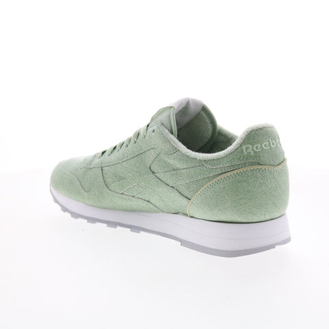 Reebok Eames Classic FZ5858 Mens Green Leather Lifestyle Sneakers Shoes
