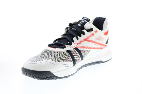 Reebok Nano Inside Out G55677 Mens White Canvas Athletic Running Shoes 