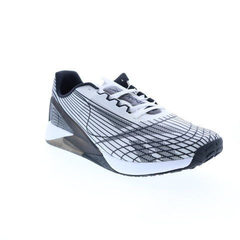 Reebok Nano X1 Pursuit G58148 Mens White Athletic Cross Training Shoes