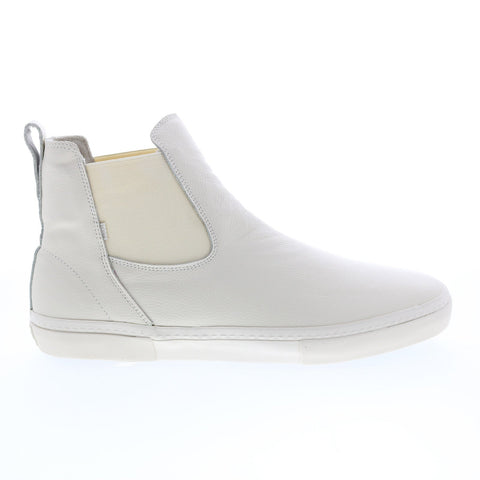 Globe Dover II GBDOVERII Mens White Leather Skate Inspired Sneakers Shoes