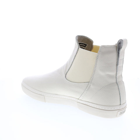 Globe Dover II GBDOVERII Mens White Leather Skate Inspired Sneakers Shoes