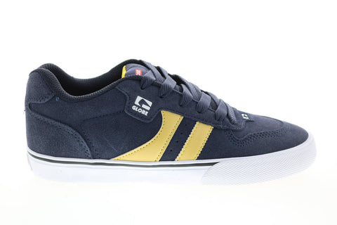 Globe Encore 2 GBENCO2 Mens Blue Suede Skate Inspired Sneakers Shoes