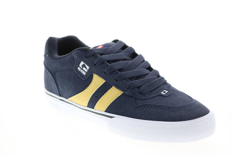 Globe Encore 2 GBENCO2 Mens Blue Suede Skate Inspired Sneakers Shoes