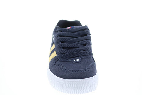 Globe Encore 2 GBENCO2 Mens Blue Suede Skate Inspired Sneakers Shoes