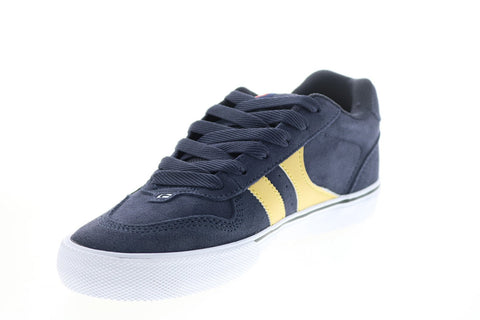 Globe Encore 2 GBENCO2 Mens Blue Suede Skate Inspired Sneakers Shoes