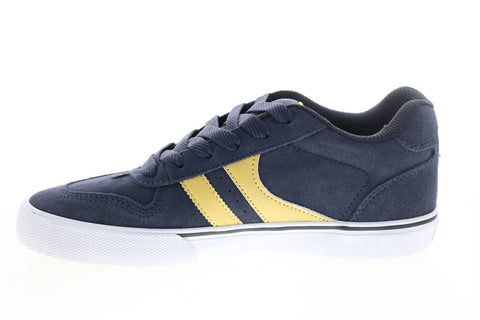 Globe Encore 2 GBENCO2 Mens Blue Suede Skate Inspired Sneakers Shoes