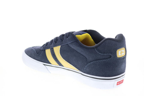 Globe Encore 2 GBENCO2 Mens Blue Suede Skate Inspired Sneakers Shoes
