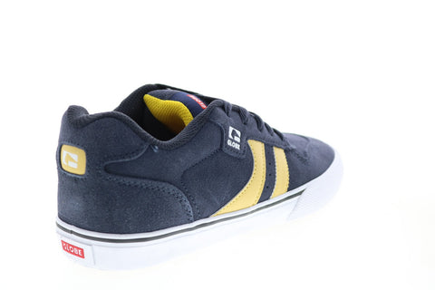 Globe Encore 2 GBENCO2 Mens Blue Suede Skate Inspired Sneakers Shoes