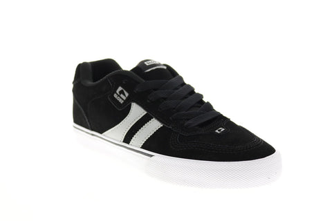 Globe Encore 2 GBENCO2 Mens Black Suede Skate Inspired Sneakers Shoes