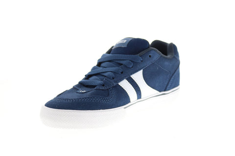 Globe Encore 2 GBENCO2 Mens Blue Suede Skate Inspired Sneakers Shoes
