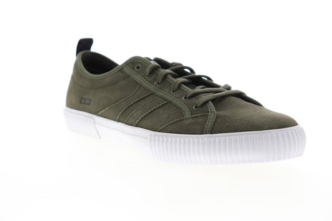Globe Filmore GBFILMORE Mens Green Suede Low Top Lace Up Skate Sneakers Shoes