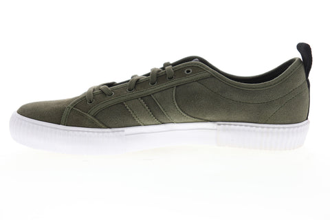 Globe Filmore GBFILMORE Mens Green Suede Low Top Lace Up Skate Sneakers Shoes