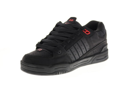 Globe Fusion GBFUS Mens Black Synthetic Lace Up Skate Inspired Sneakers Shoes 