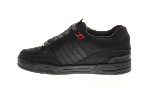 Globe Fusion GBFUS Mens Black Synthetic Lace Up Skate Inspired Sneakers Shoes 