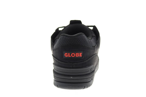 Globe Fusion GBFUS Mens Black Synthetic Lace Up Skate Inspired Sneakers Shoes 