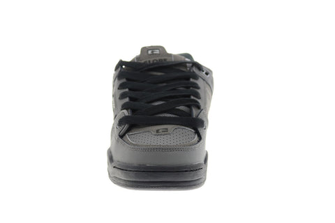 Globe Fusion GBFUS Mens Gray Leather Skate Inspired Sneakers Shoes
