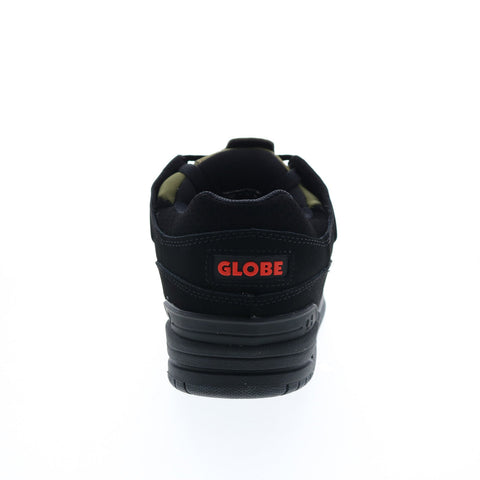 Globe Fusion GBFUS Mens Green Nubuck Lace Up Skate Inspired Sneakers Shoes