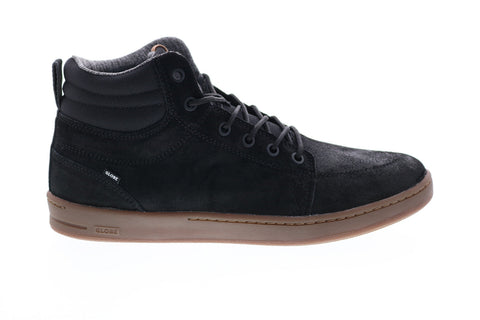 Globe GS Boot Mens Black Leather Lace Up Skate Inspired Sneakers Shoes