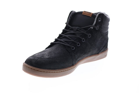 Globe GS Boot Mens Black Leather Lace Up Skate Inspired Sneakers Shoes