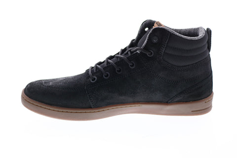 Globe GS Boot Mens Black Leather Lace Up Skate Inspired Sneakers Shoes