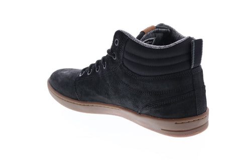 Globe GS Boot Mens Black Leather Lace Up Skate Inspired Sneakers Shoes