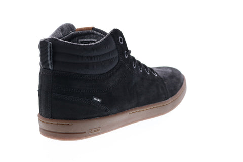 Globe GS Boot Mens Black Leather Lace Up Skate Inspired Sneakers Shoes