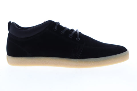 Globe Gs Chukka GBGSCHUKKA Mens Black Suede Low Top Lace Up Skate Sneakers Shoes