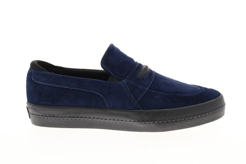 Globe Liaizon GBLIAIZON Mens Blue Suede Skate Inspired Sneakers Shoes