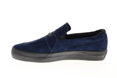 Globe Liaizon GBLIAIZON Mens Blue Suede Skate Inspired Sneakers Shoes