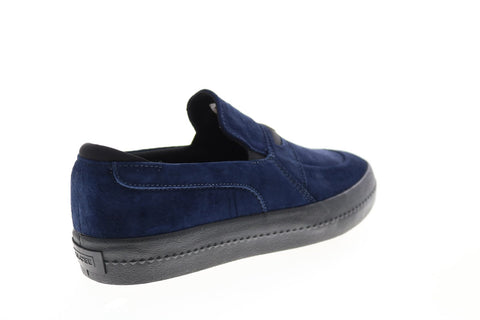 Globe Liaizon GBLIAIZON Mens Blue Suede Skate Inspired Sneakers Shoes