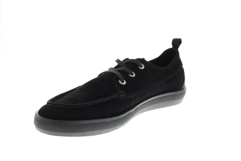 Globe Low Tide GBLOWTIDE Mens Black Suede Skate Inspired Sneakers Shoes
