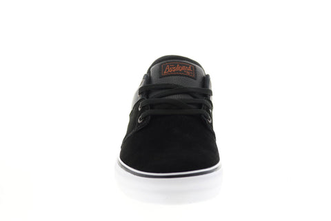 Globe Mahalo GBMAHALO Mens Black Suede Skate Inspired Sneakers Shoes 