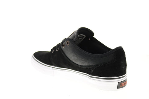 Globe Mahalo GBMAHALO Mens Black Suede Skate Inspired Sneakers Shoes 