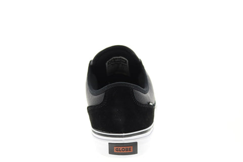 Globe Mahalo GBMAHALO Mens Black Suede Skate Inspired Sneakers Shoes 