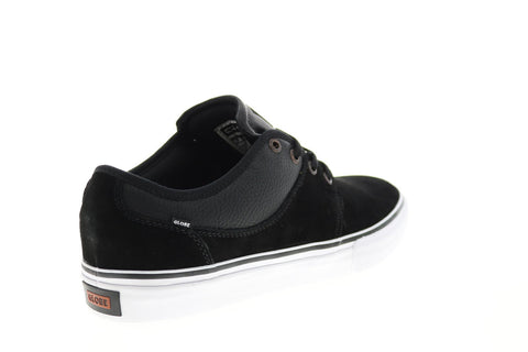 Globe Mahalo GBMAHALO Mens Black Suede Skate Inspired Sneakers Shoes 