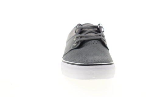 Globe Mahalo GBMAHALO Mens Gray Suede Lace Up Athletic Skate Shoes