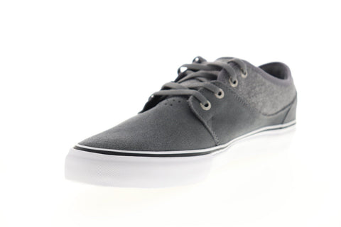 Globe Mahalo GBMAHALO Mens Gray Suede Lace Up Athletic Skate Shoes