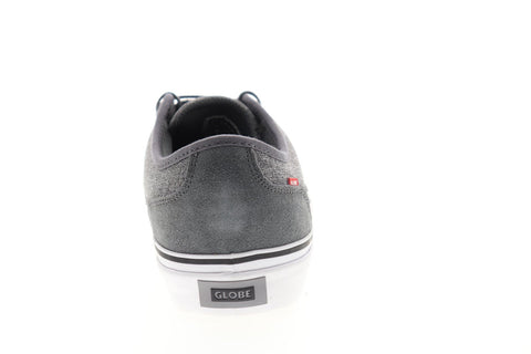 Globe Mahalo GBMAHALO Mens Gray Suede Lace Up Athletic Skate Shoes