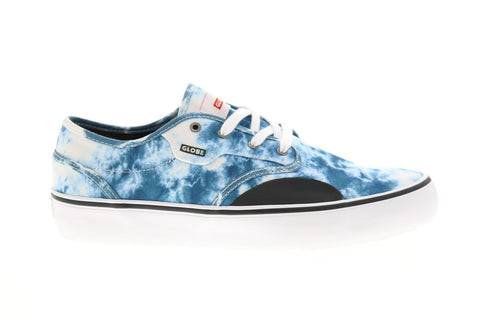 Globe Motley II GBMOTLEYII Mens Blue Canvas Skate Inspired Sneakers Shoes 