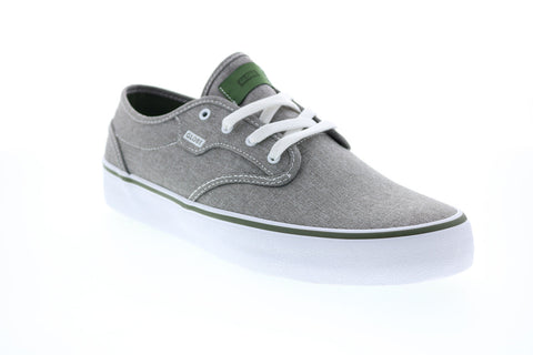 Globe Motley II Mens Black Canvas Lace Up Skate Inspired Sneakers Shoes